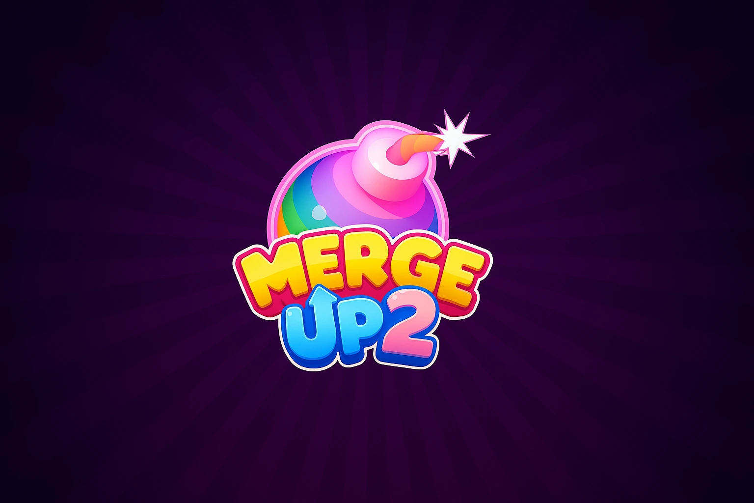 merge up 2 logo | main screen